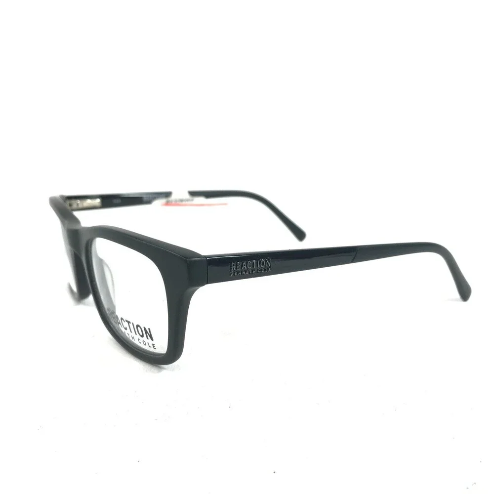 Kenneth Cole Reaction Eyeglasses Frames KC0788 002 Black Thick Rim 48-21-140